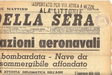 Giornali trasportati per via aerea 