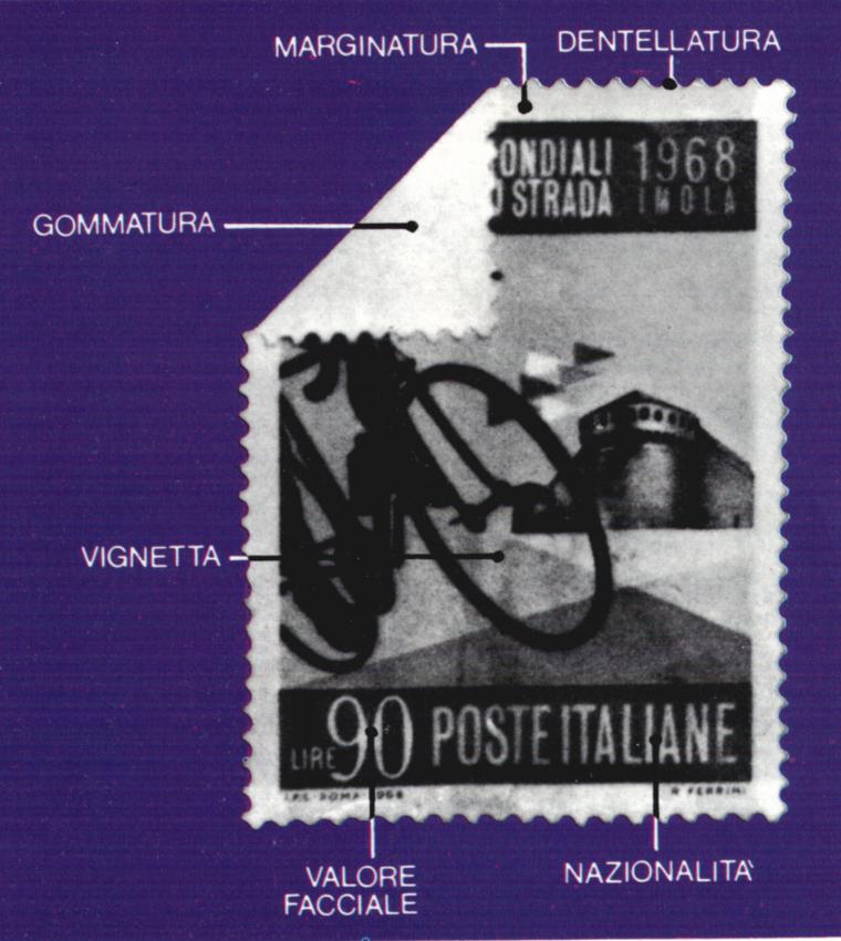 Set di francobolli per candele trapezoidali Italy